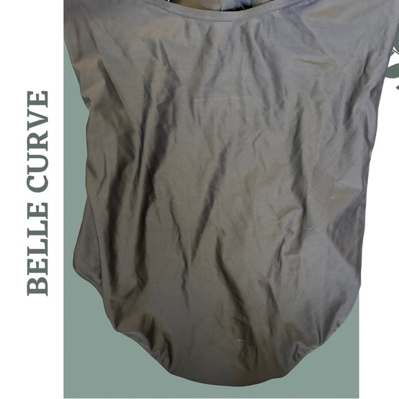 Belle Curve Women's Black One Piece
Swimsuit Padded Bra Size 18 - Picture 6 of 9